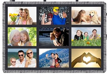 Load image into Gallery viewer, Memorial Blankets (Memorial Remembrance Personalized Photo Collage Fleece Blanket)