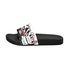 Load image into Gallery viewer, ZRed desk log slides Women's Slide Sandals (Model 057)