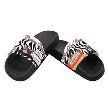 Load image into Gallery viewer, ZRed desk log slides Women's Slide Sandals (Model 057)