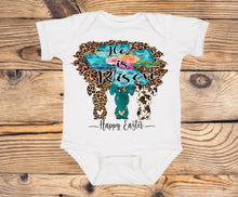 Load image into Gallery viewer, Easter / Spring / toddler / youth / infant / bodysuit / shirt / sublimation (He Is Risen)