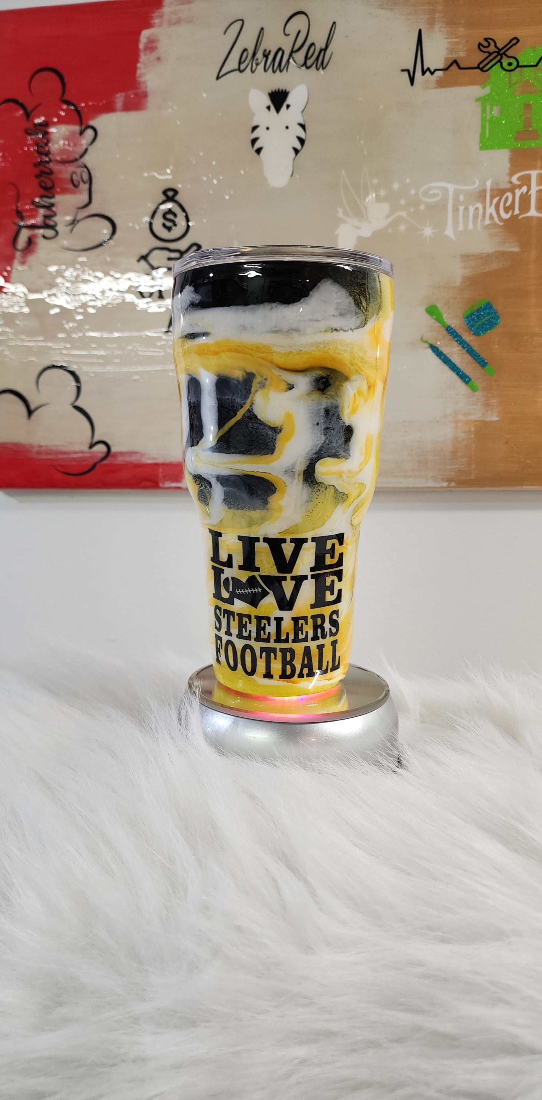 Custom Steelers Wine Tumbler SpongeBob Pittsburgh Steelers Gift For Him - Personalized  Gifts: Family, Sports, Occasions, Trending