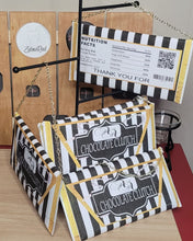 Load image into Gallery viewer, FULLY ASSEMBLED Chocolate Clutch, Party Favor, Clutch Purse