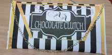 Load image into Gallery viewer, FULLY ASSEMBLED Chocolate Clutch, Party Favor, Clutch Purse