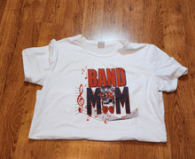 Load image into Gallery viewer, Red Design Band MOM shirt Sublimation