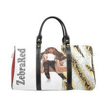 Load image into Gallery viewer, ZebraRed Logo bag New Waterproof Travel Bag/Large (Model 1639)