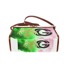 Load image into Gallery viewer, BG Wolf Waterproof Canvas Bag-Brown (All Over Print) (Model 1641)