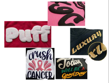 Load image into Gallery viewer, Puff Vinyl Design Adult Shirts