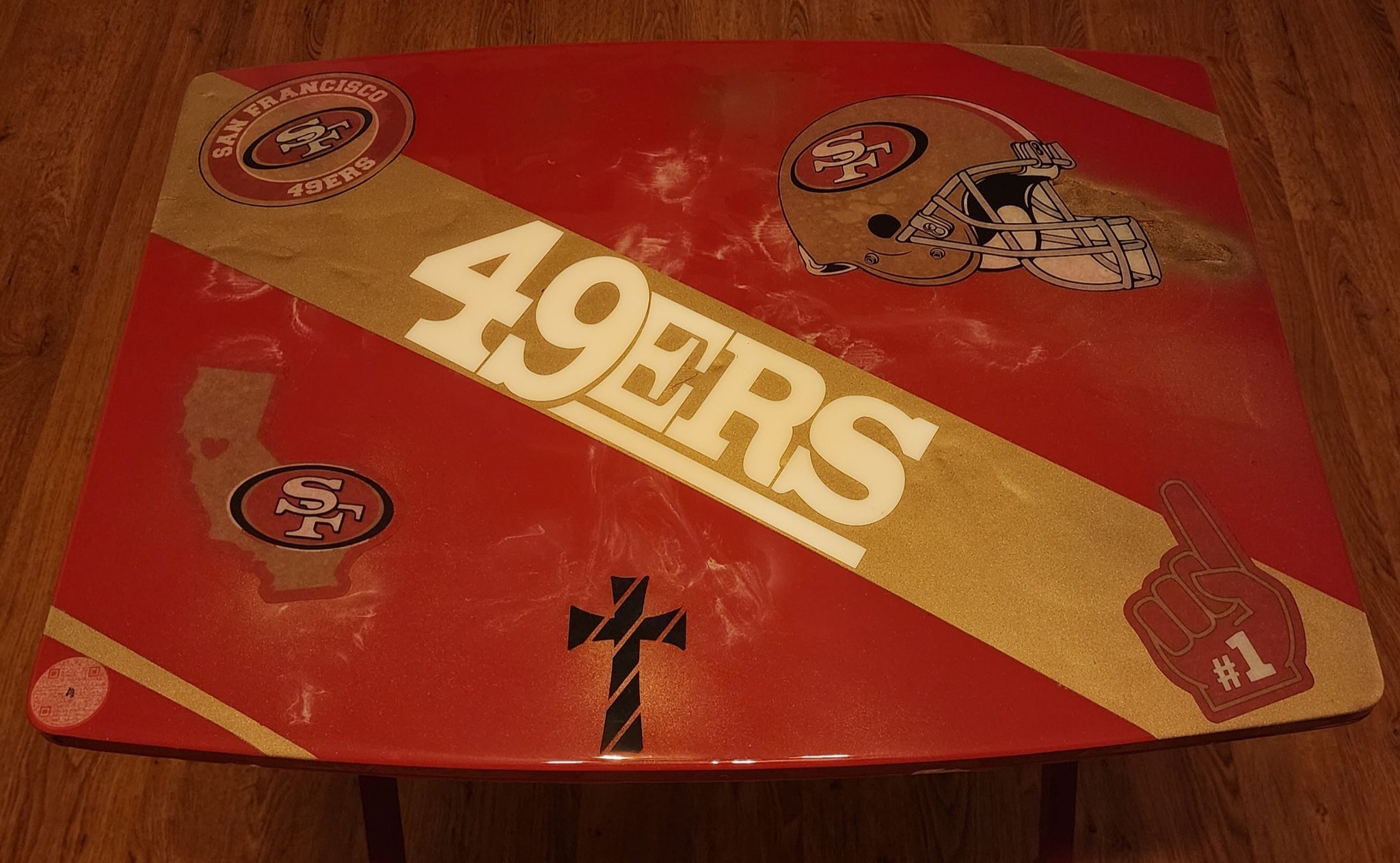 San Francisco 49ers TV Snack Tray Set