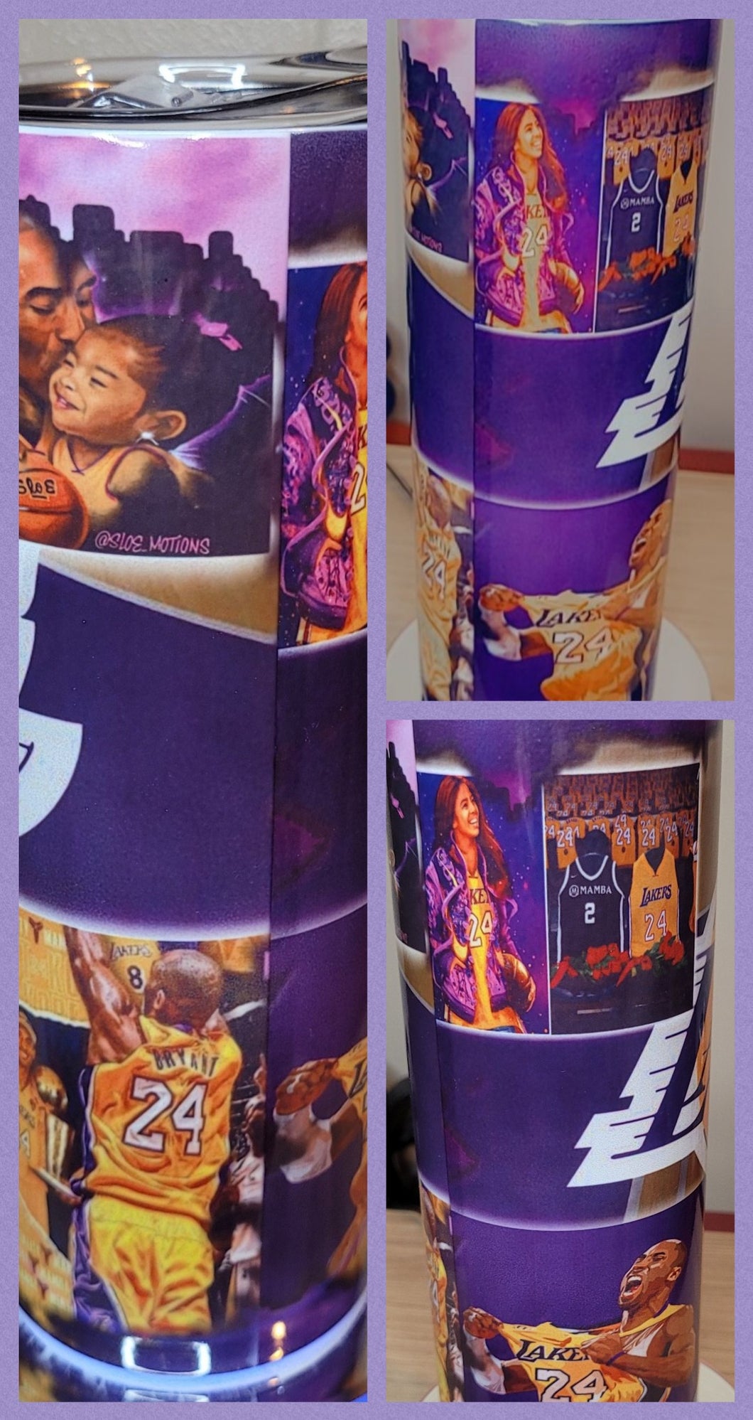 NBL Team Custom Tumblers Sublimation