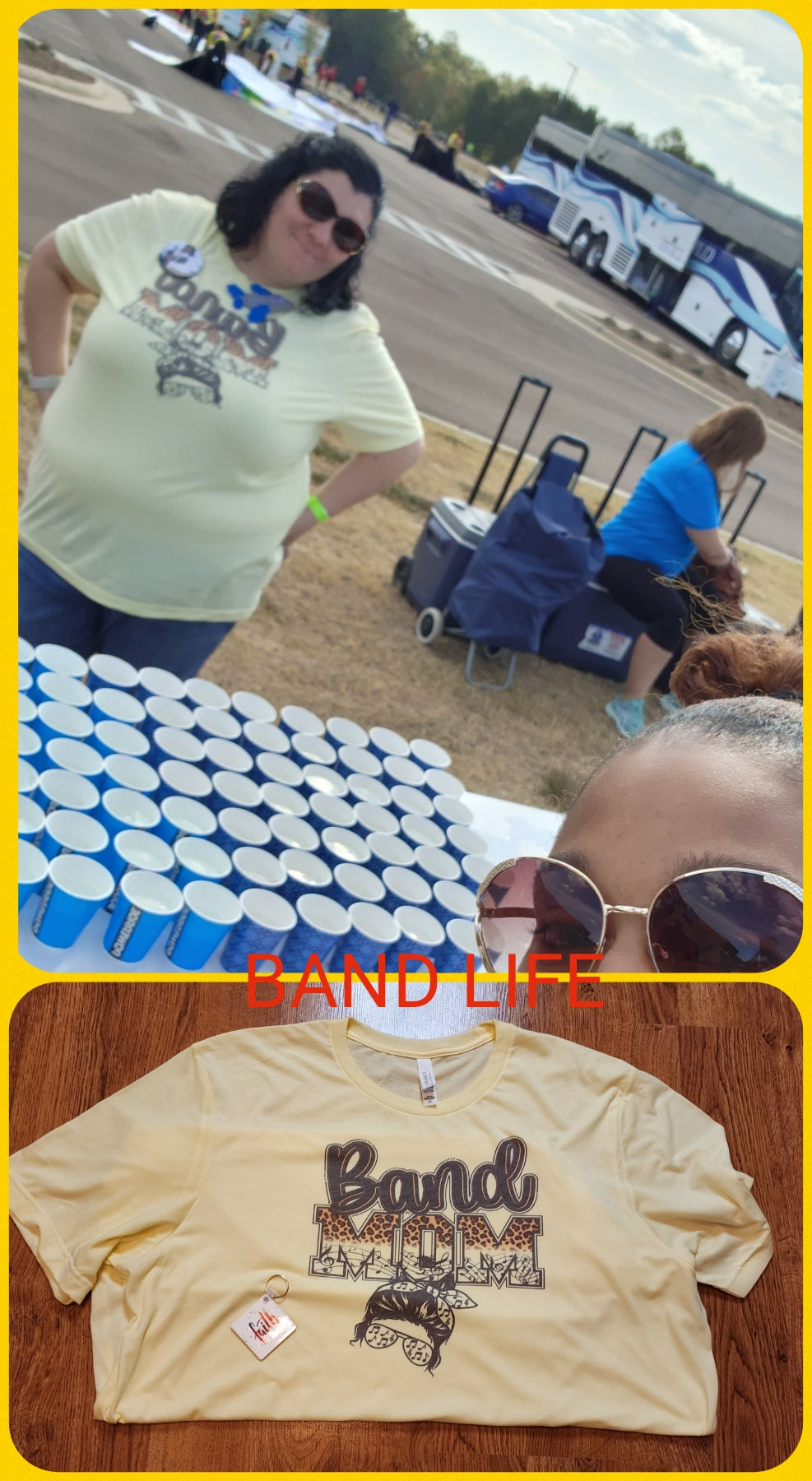Band MOM sublimation shirts
