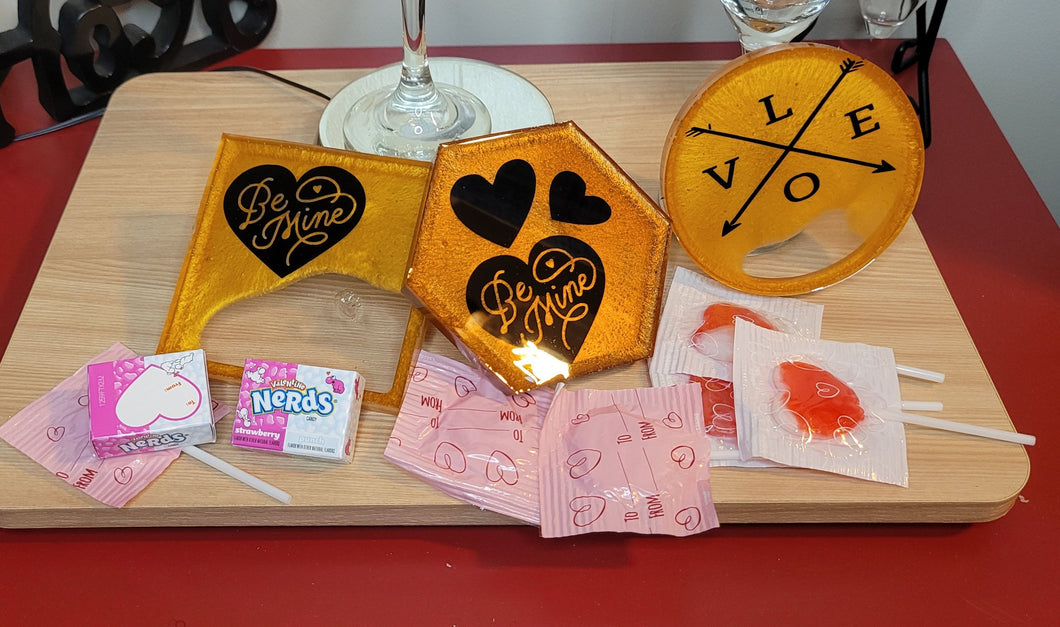 Personalized Resin Coasters