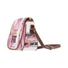 Load image into Gallery viewer, Breast Cancer Awareness Saddle Bag/Large (Model 1649)
